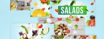 Healthy Cooked Salads Show Template Pack – Video Template