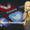 Mobile Device Presentation with Amy Dressed in Office Wear – Video Template