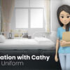 Presentation With Cathy Wear Medical Uniform – Video Template