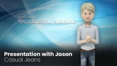 Presentation with Jason Dressed in Casual Jeans & Jacket – Video Template