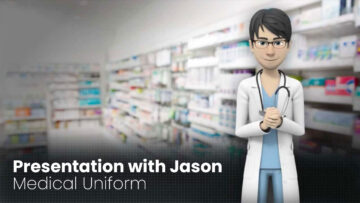 Presentation with Jason Dressed in Medical Uniform – Video Template