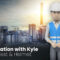 Presentation with Kyle Dressed in Safety Vest & Helmet – Video Template