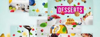 Sweets-Dessert Cooking Show Template Pack – Video Template