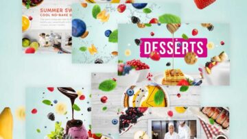 Sweets-Dessert Cooking Show Template Pack – Video Template