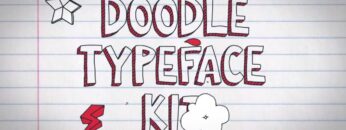 Doodle Text Font Animation – Cartoon Typeface Doodle | Video Template