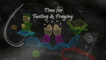 Ramadan Chalkboard Doodle Animation Video Intro – Video Template