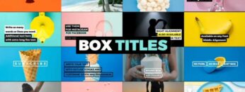 Text Animation Toolkit – Auto Resizing Title Boxes Pack | Video Template